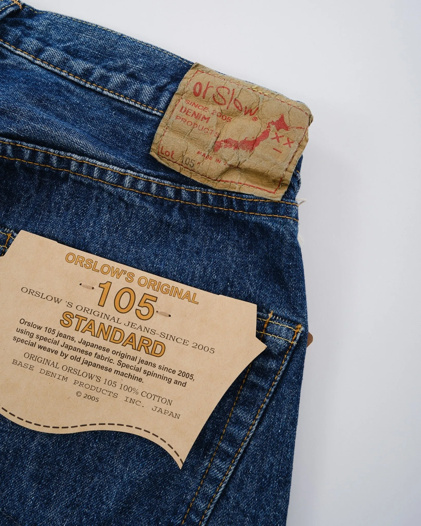 105 Standard Fit 5 Pocket Denim 2 Year Wash