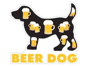 3 Sticker- Beer Dog