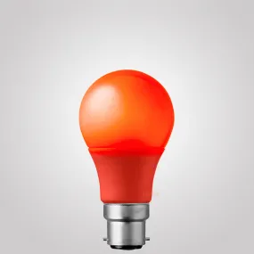 5W Red GLS LED Bulb B22