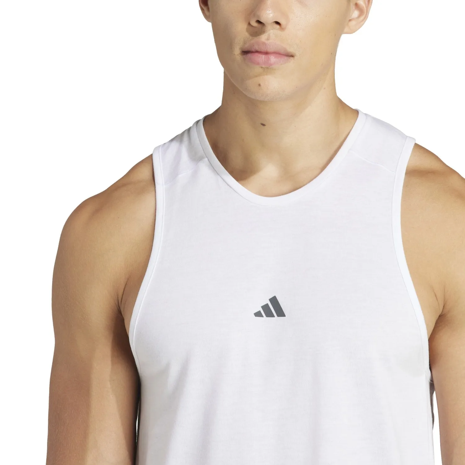 Adidas Training Men Yoga Tank White IL7143