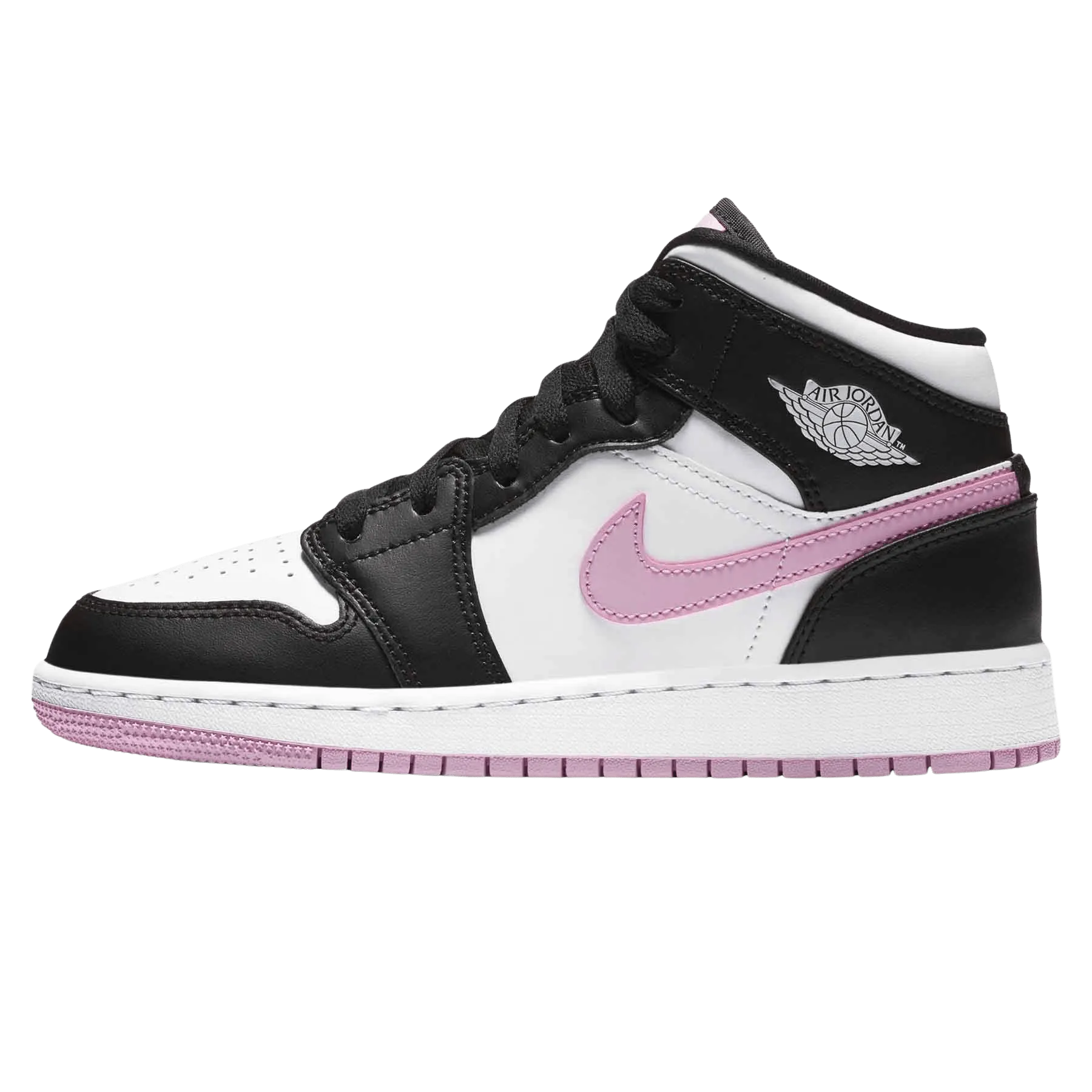 Air Jordan 1 Mid GS 'White Light Arctic Pink'