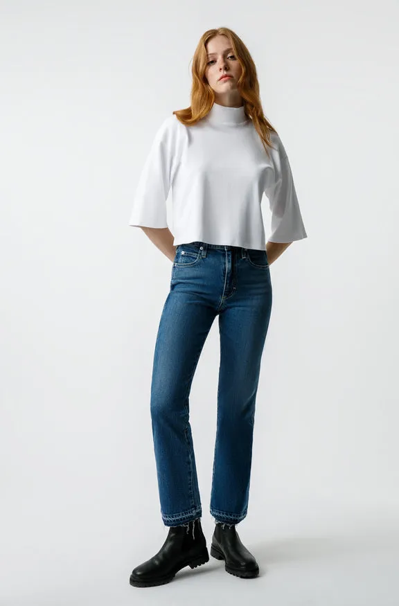 AMO Bella Crop Jeans in Crush