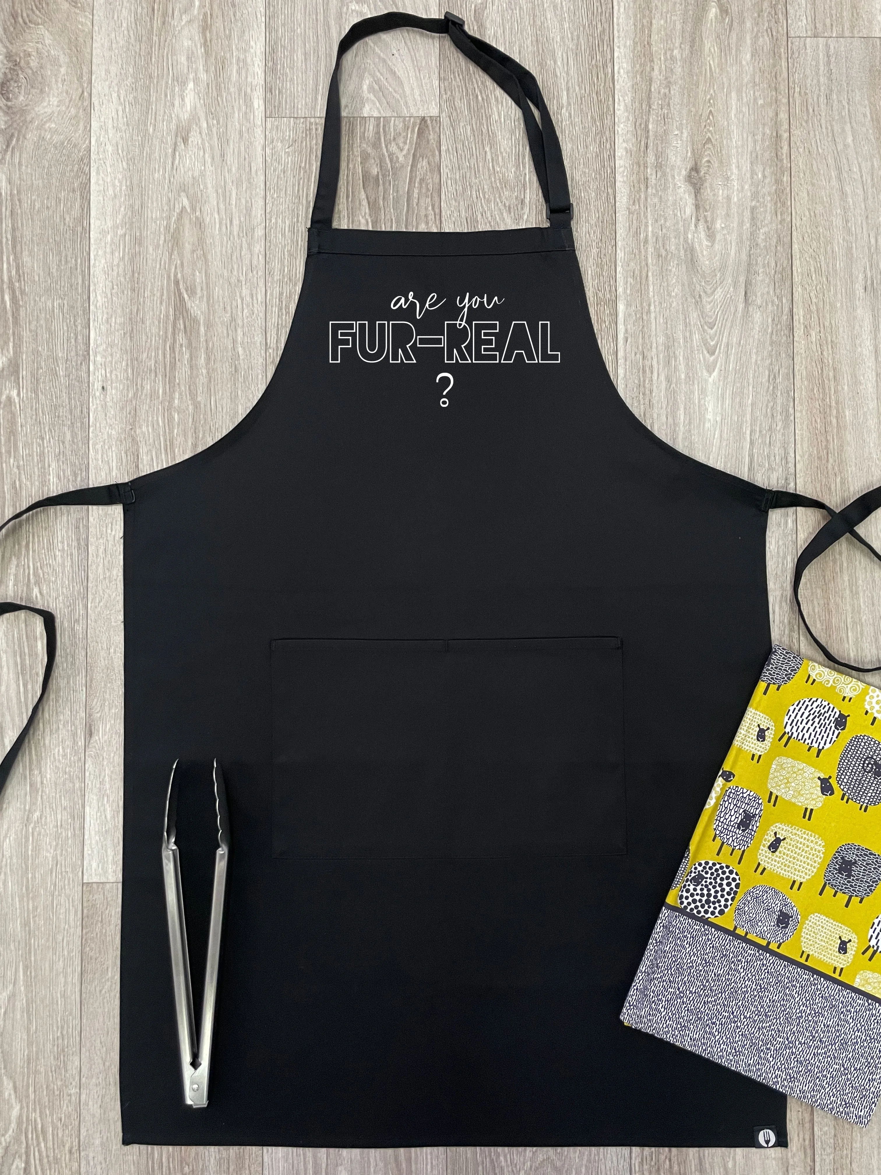 Are You Fur-Real? Bib Apron