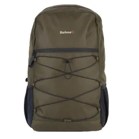 Barbour Arwin Canvas Explorer Backpack Olive / Black