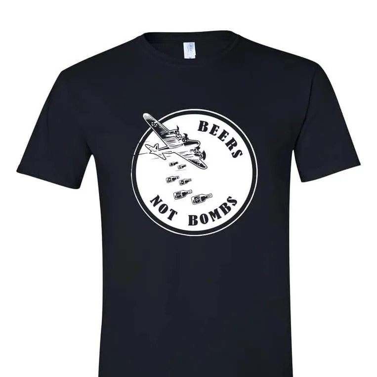 Beers Not Bombs T-Shirt (Wholesale)