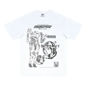 Billionaire Boys Club Men BB Peace SS Tee White (Oversized Fit)