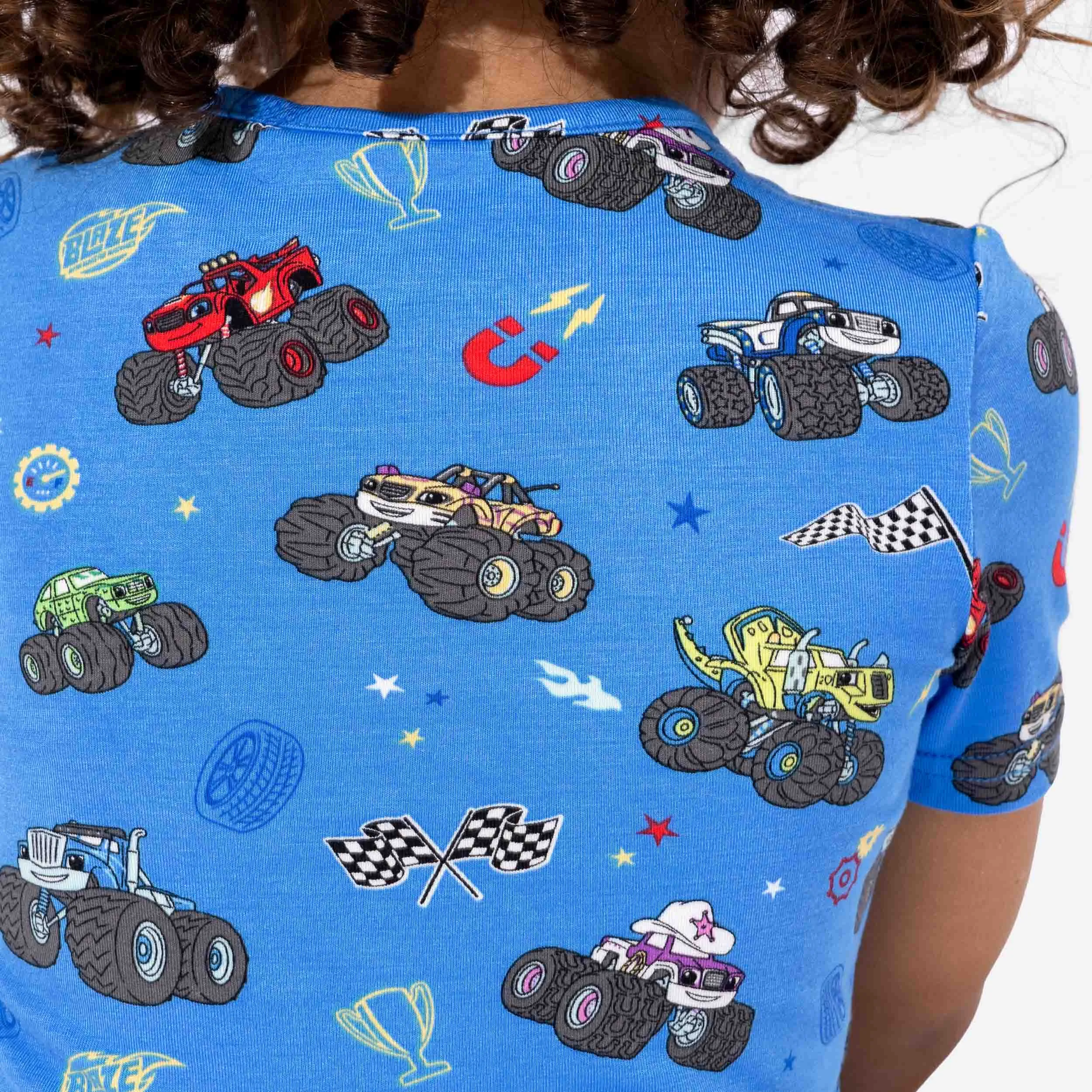 Blaze and the Monster Machines Bamboo Kids Pajama Short Set