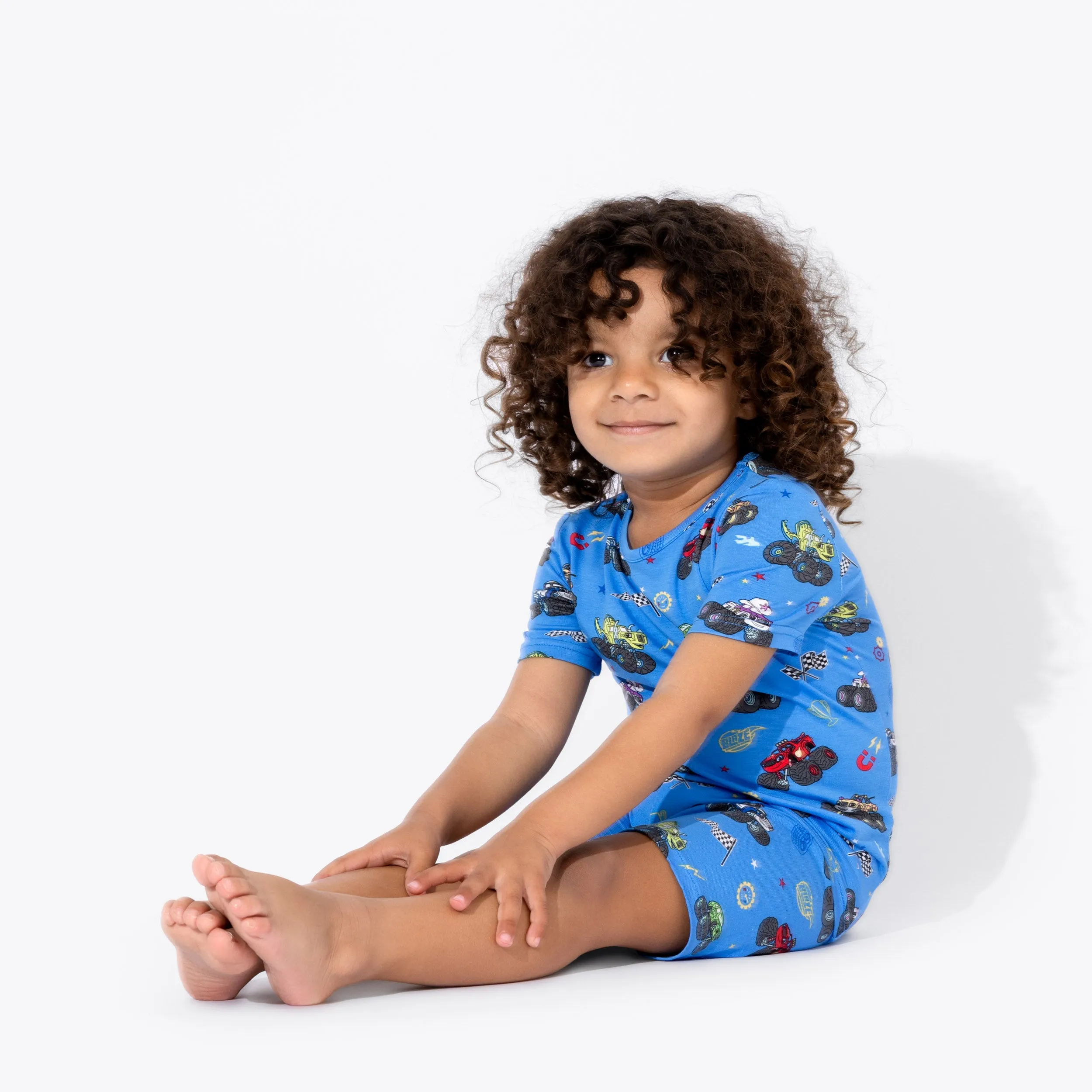 Blaze and the Monster Machines Bamboo Kids Pajama Short Set