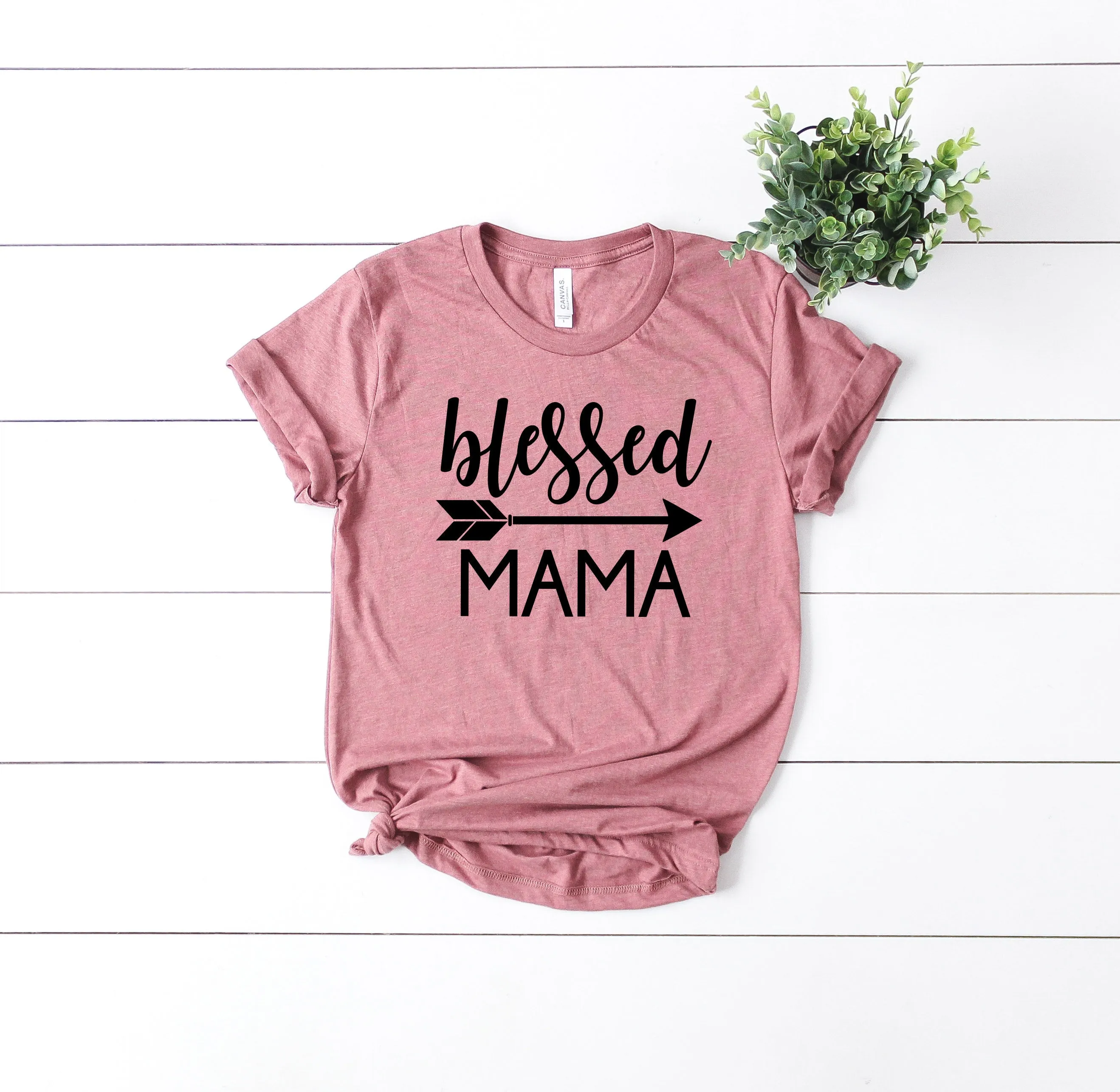 Blessed mama shirt - blessed shirt - mom gift - gift for her - blessed mama tee - gift idea - Mothers day gift - Gift for mom's Birthday