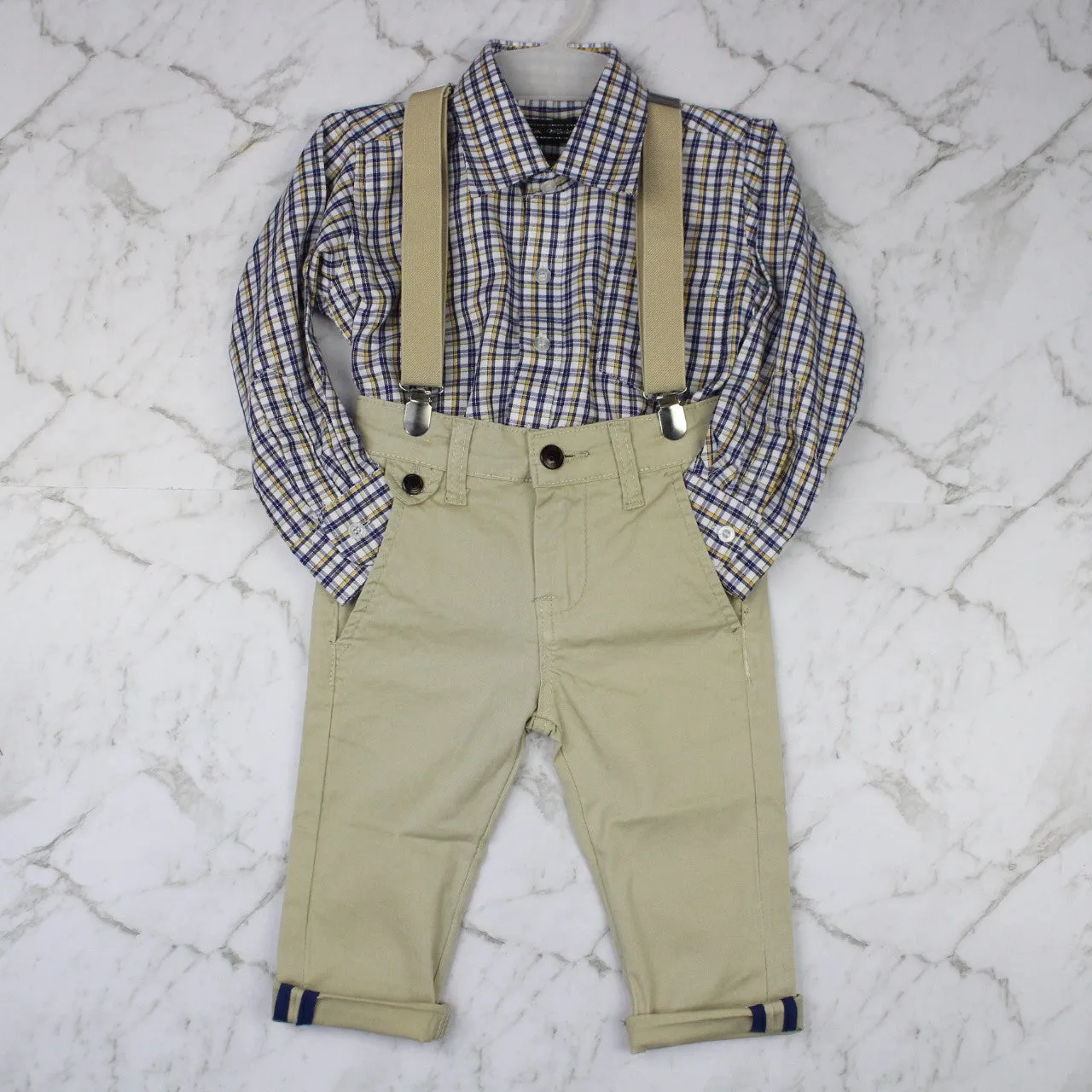 Boys Chino Pants - Sand