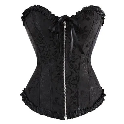 Burlesque Lingerie Overbust Corset