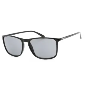 Calvin Klein Retail CK20524S Sunglasses Shiny Black / Solid Smoke Women's