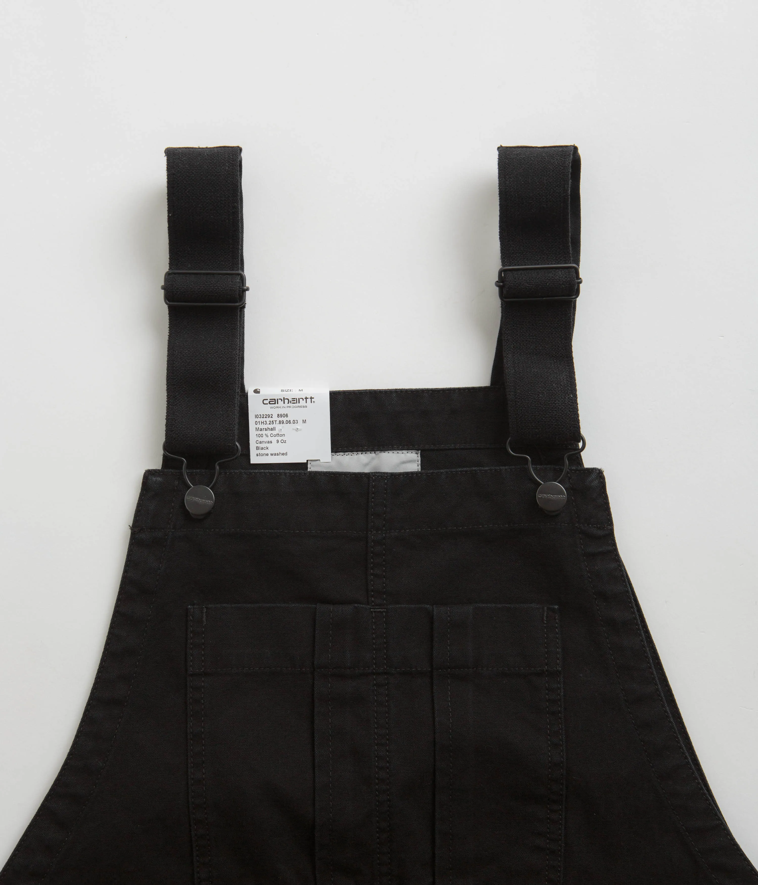 Carhartt Cargo Bib Overalls - Black