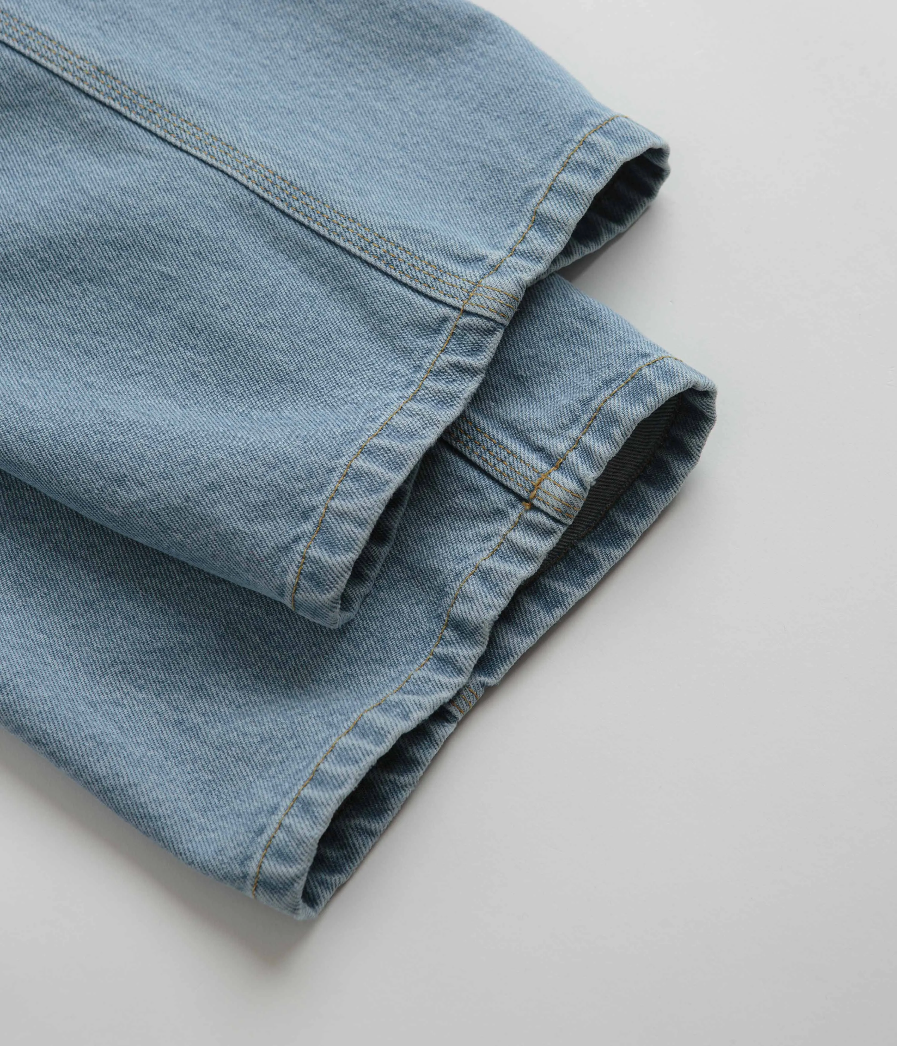 Carhartt Double Knee Denim Pants - Blue