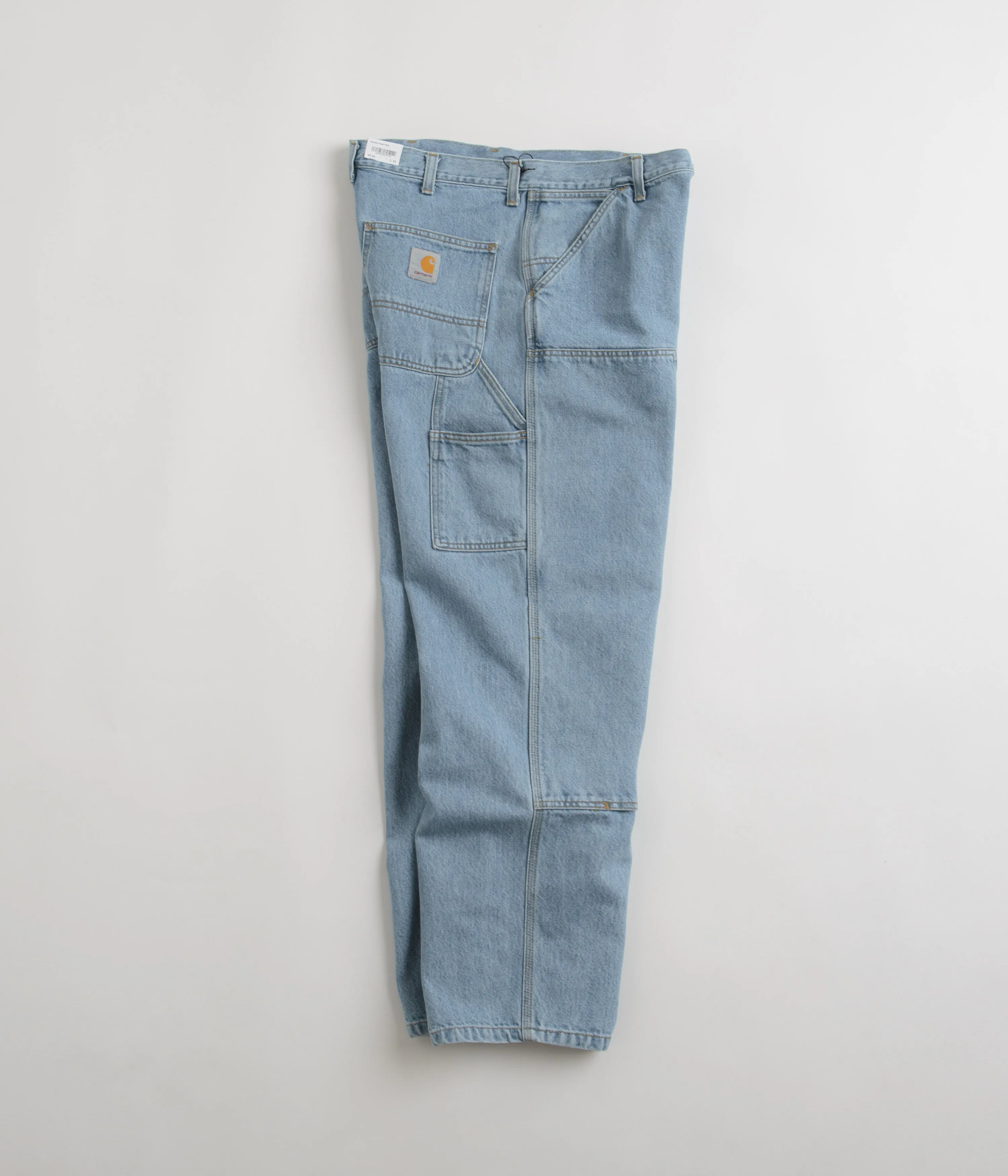 Carhartt Double Knee Denim Pants - Blue