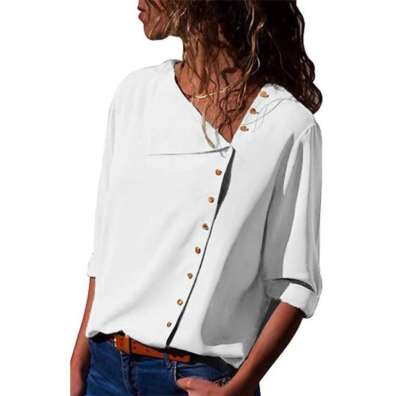 Chiffon Blouse With Buttons