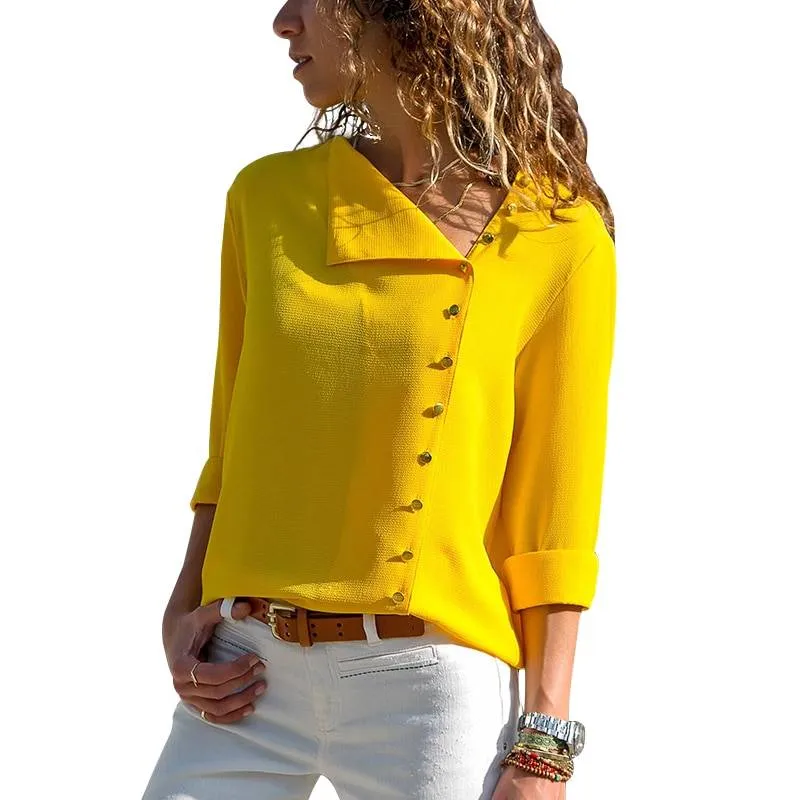 Chiffon Blouse With Buttons