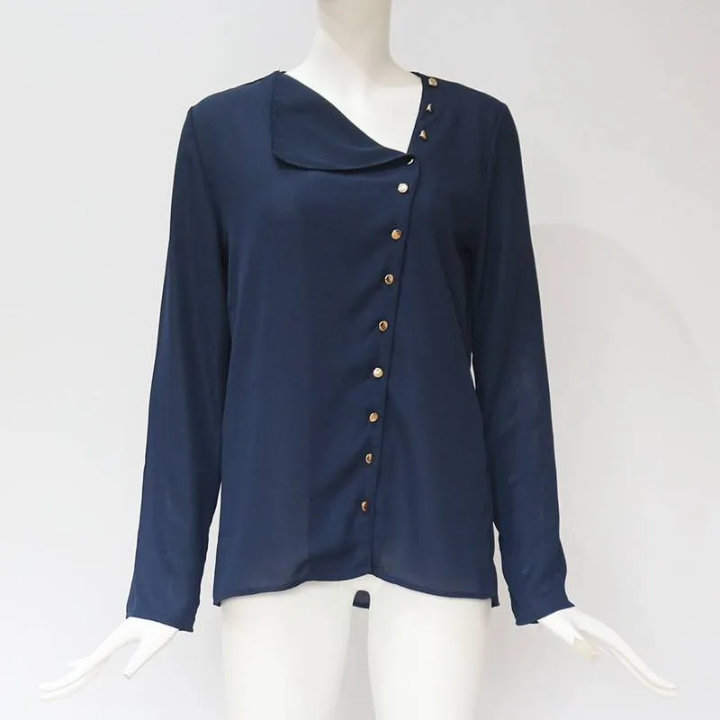 Chiffon Blouse With Buttons