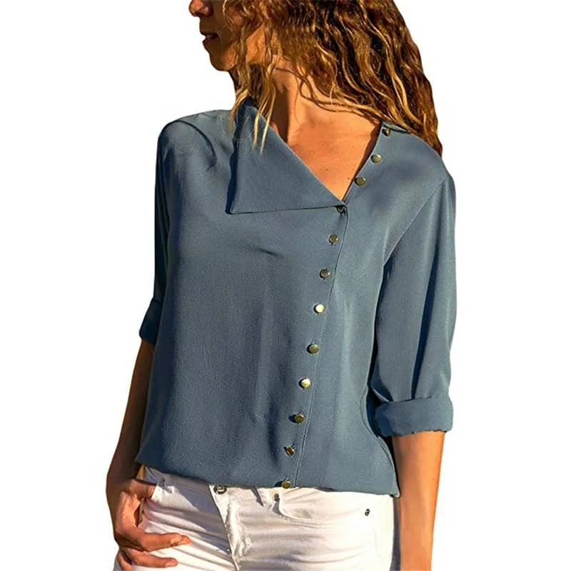 Chiffon Blouse With Buttons