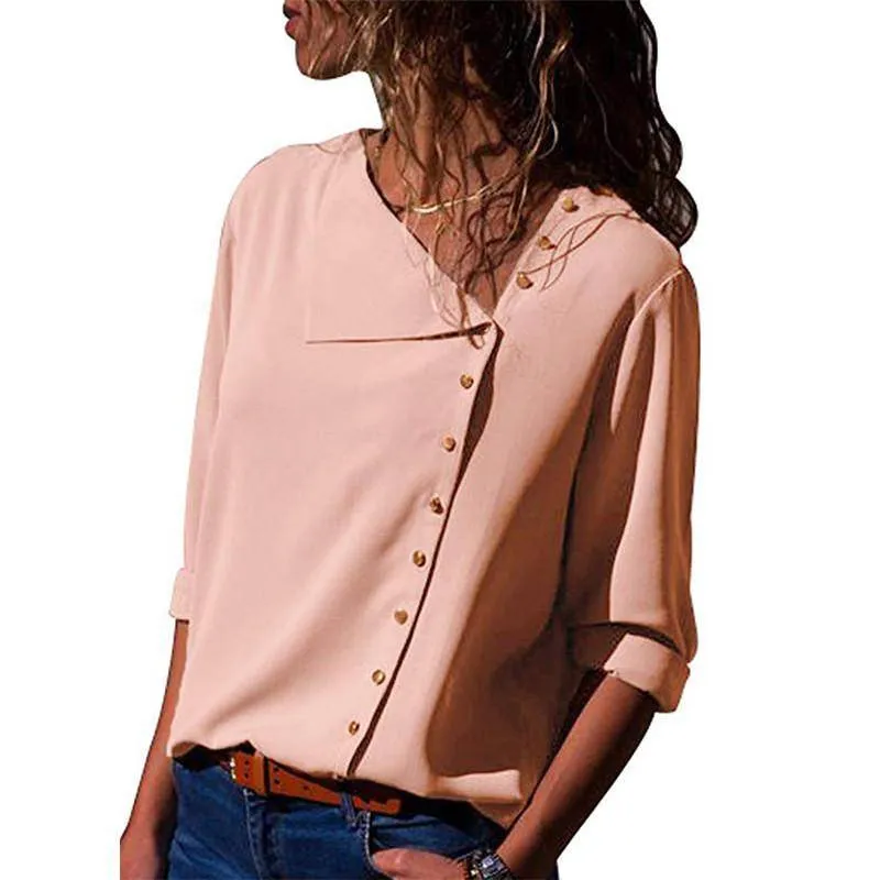 Chiffon Blouse With Buttons