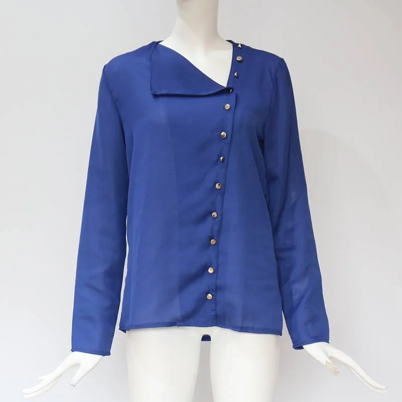 Chiffon Blouse With Buttons