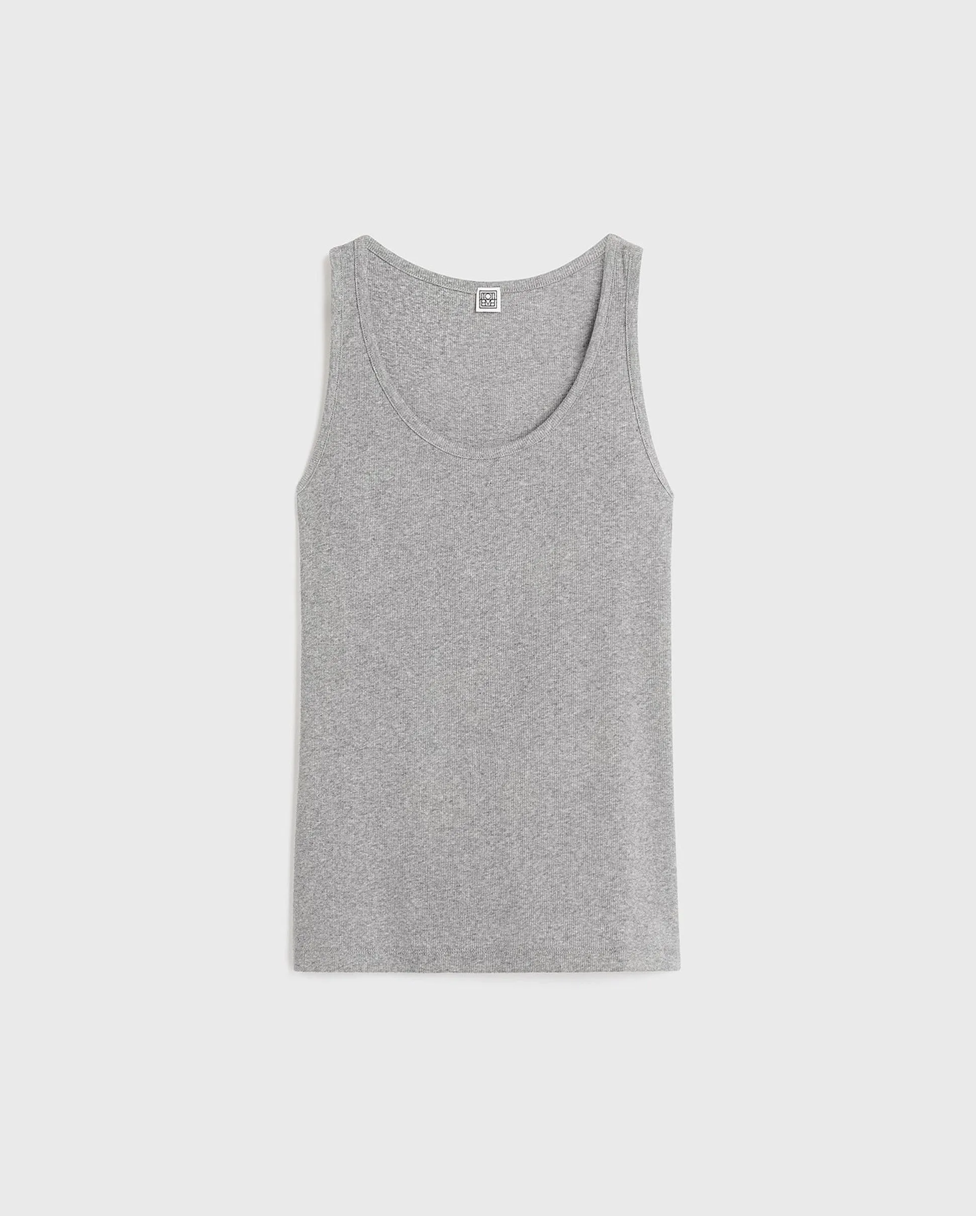 CLASSIC RIB TANK / GREY MELANGE