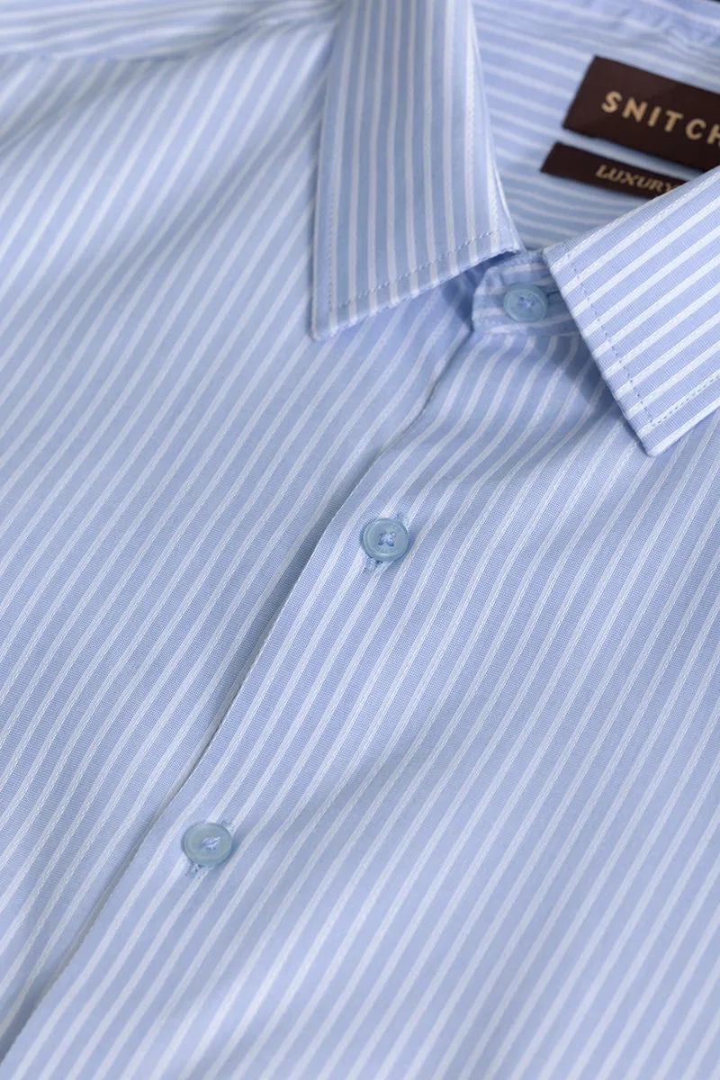 Classic Still Stripe Blue Shirt