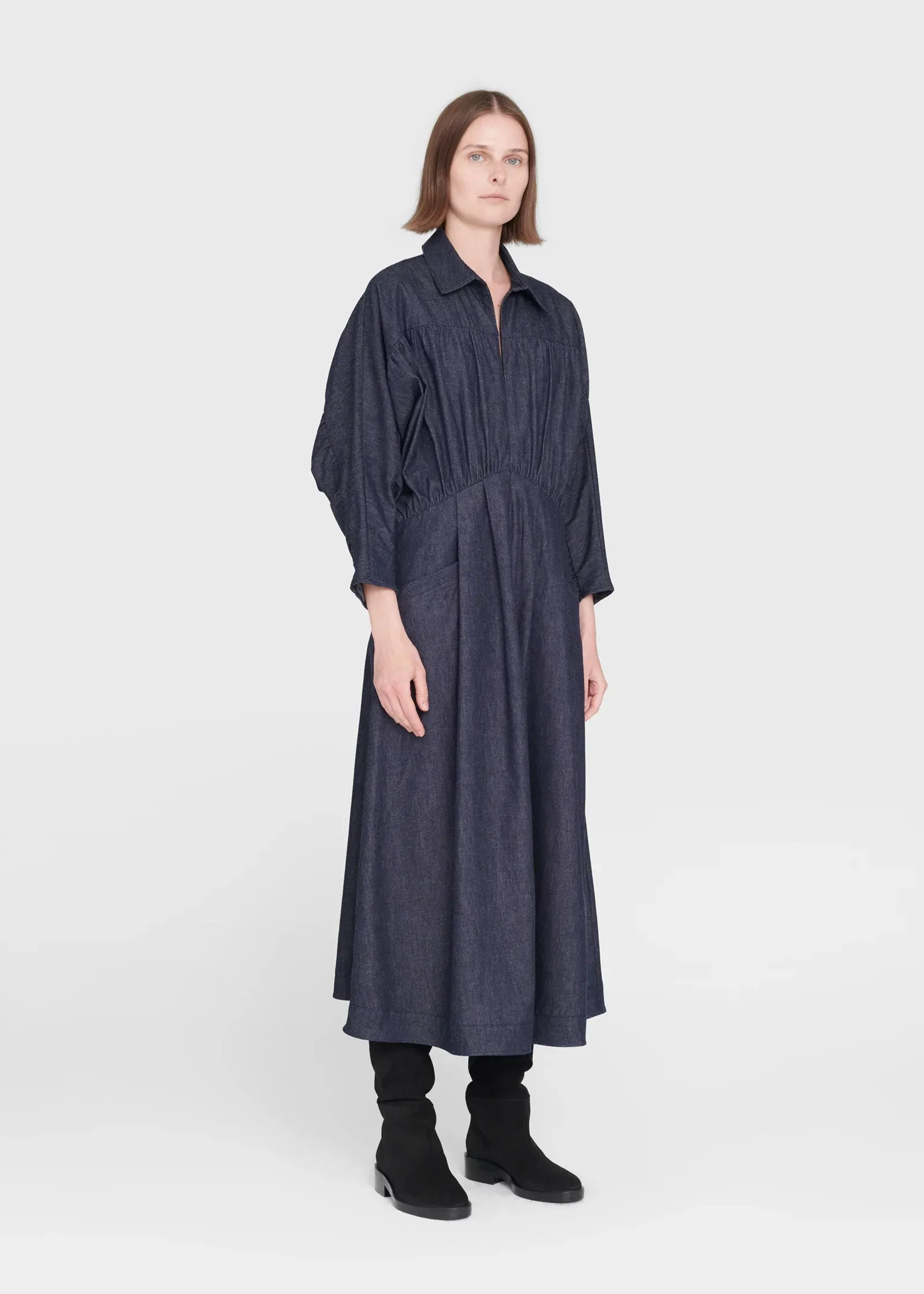 CO Long Shirt Dress