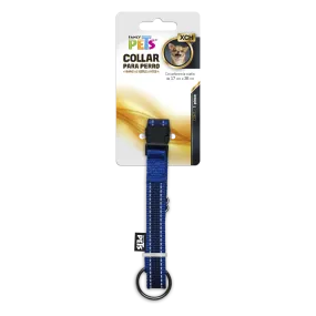 COLLAR XCH C/ULTRA GRIP Y BANDAS REFLEJANTES AZUL FL8717