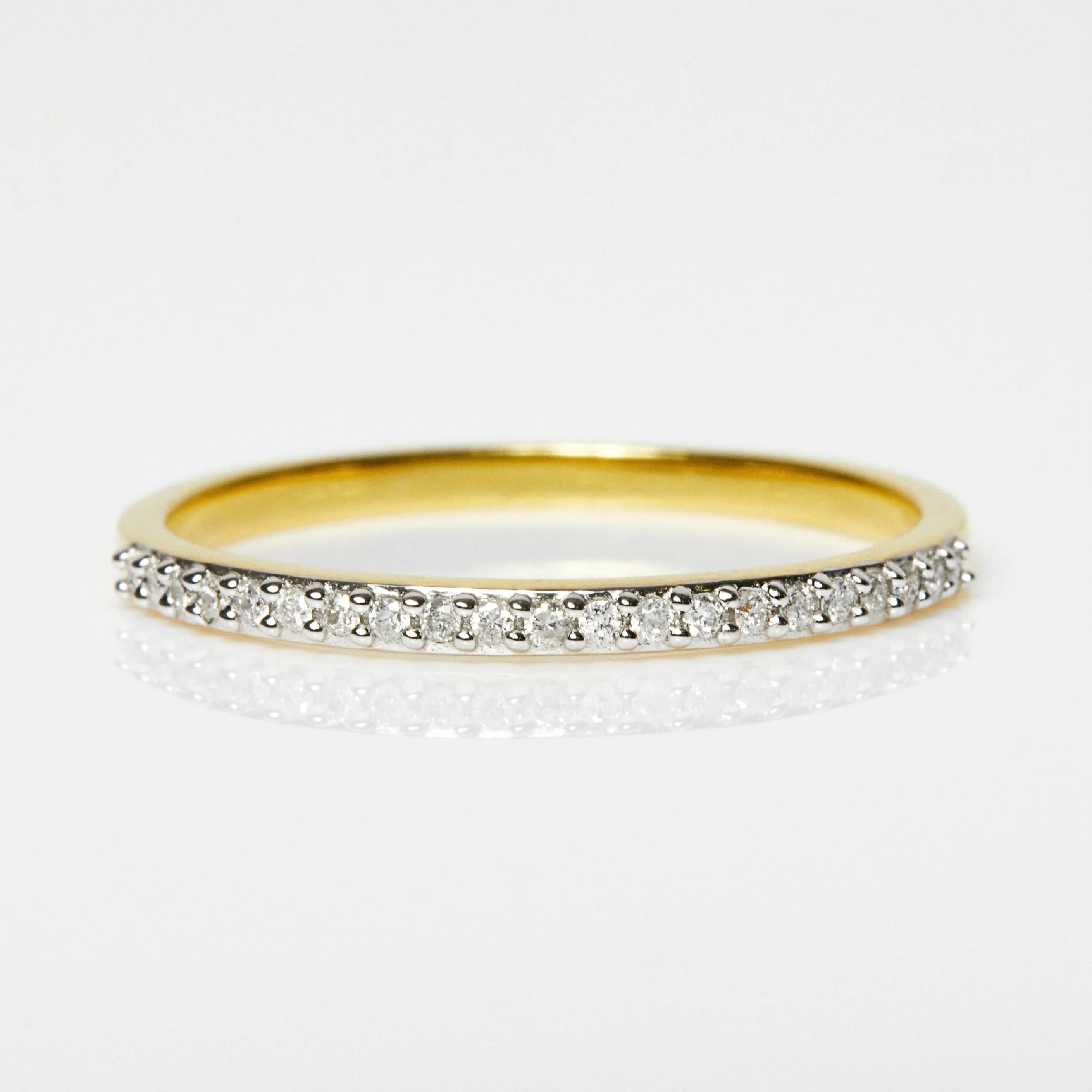 Diamond Pave Eternity Band