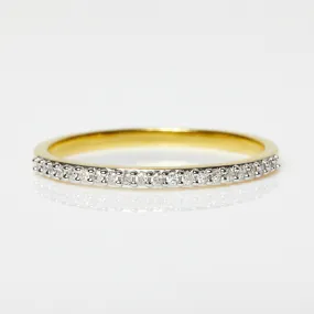 Diamond Pave Eternity Band