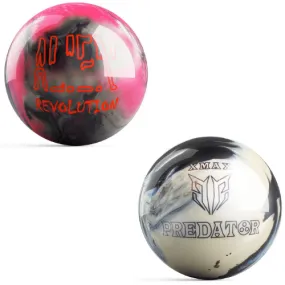 ELITE Alien Revolution & Predator XMax Bowling Balls (2 Ball Bundle)