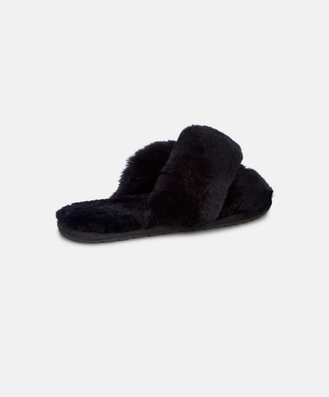 EMU Mayberry Black Sheepskin Slippers