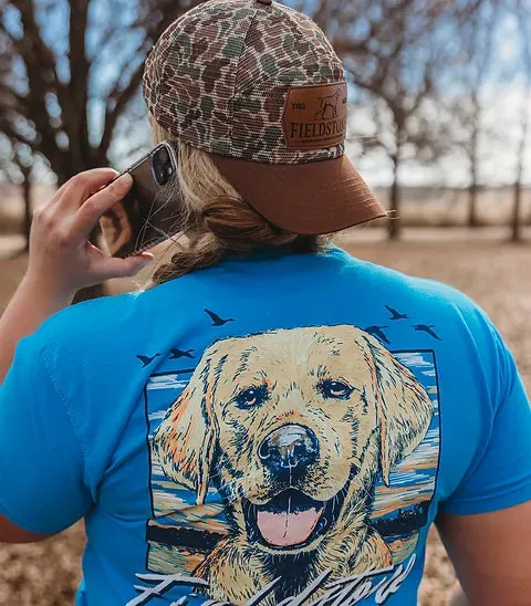 Fieldstone Adult Tee Yellow Lab W/ Mallords