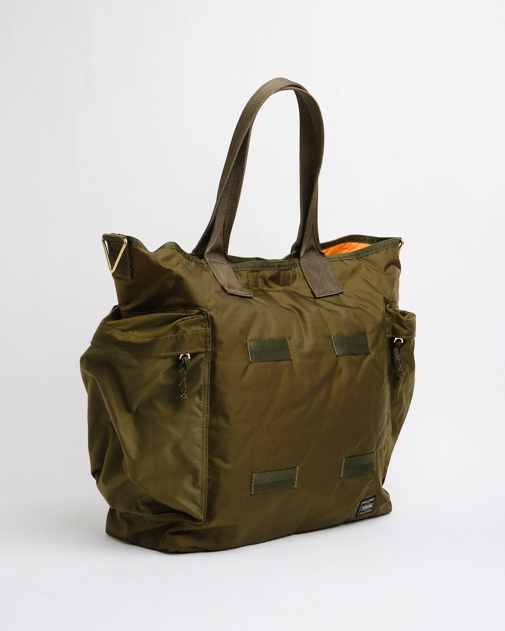 FORCE 2 WAY TOTE BAG OLIVE