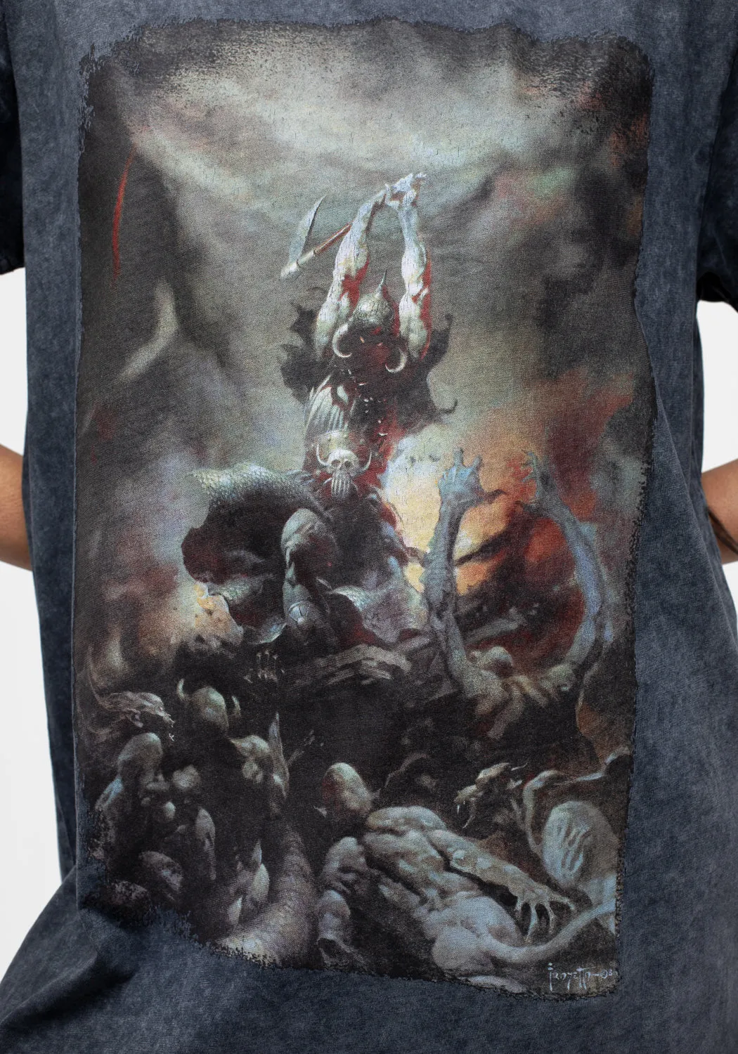 Frazetta Death Dealer 2 Short Sleeve T-Shirt