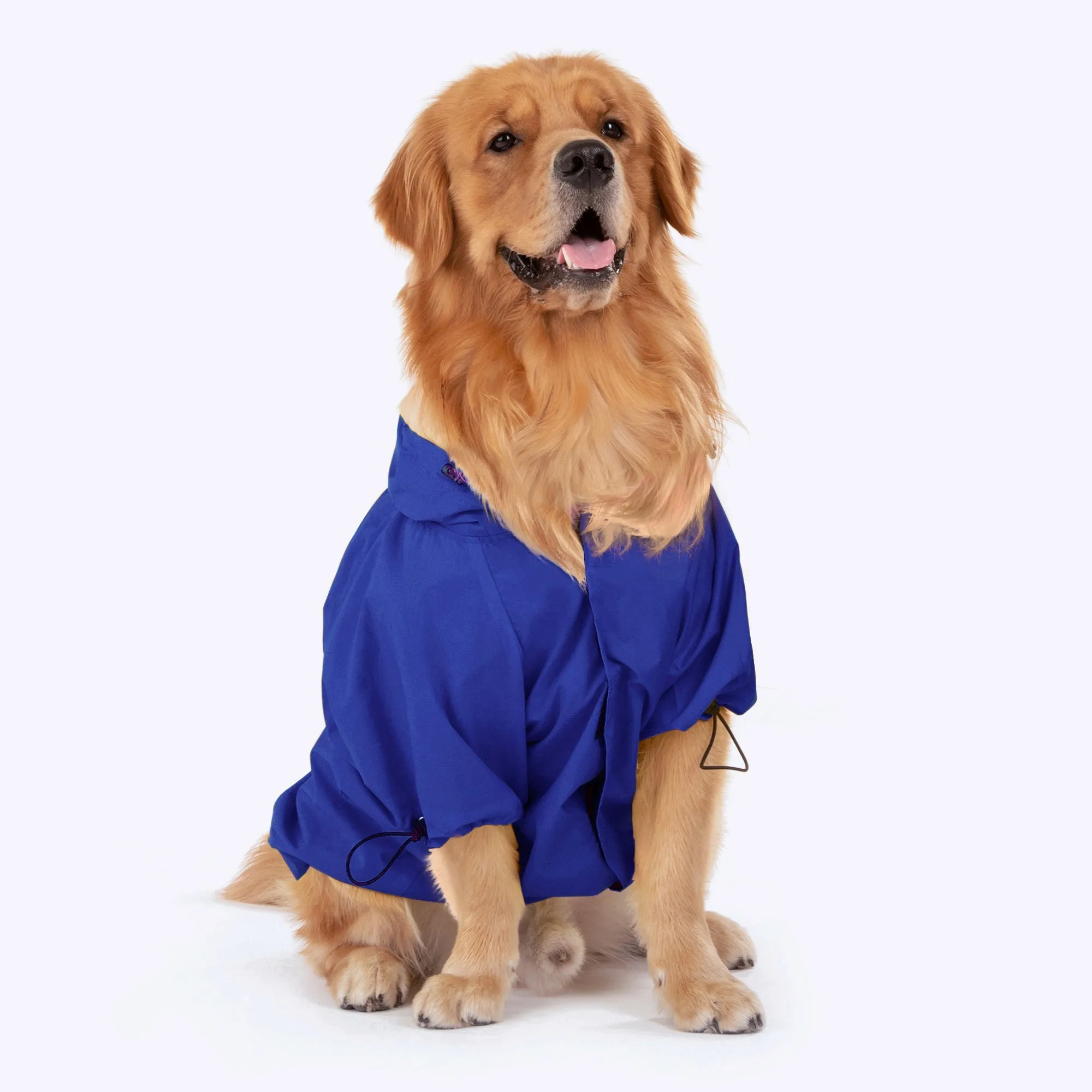 HUFT Magical Mist Dog Raincoat - Blue - 3XL