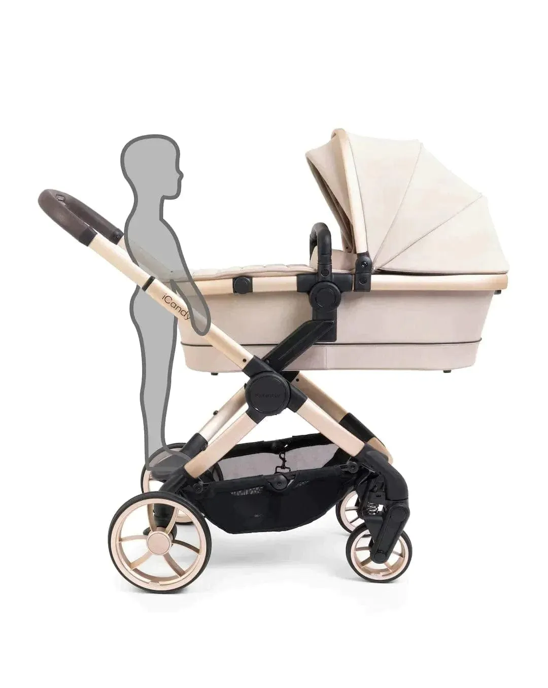 iCandy Peach 7 Cocoon Travel System Bundle - Biscotti