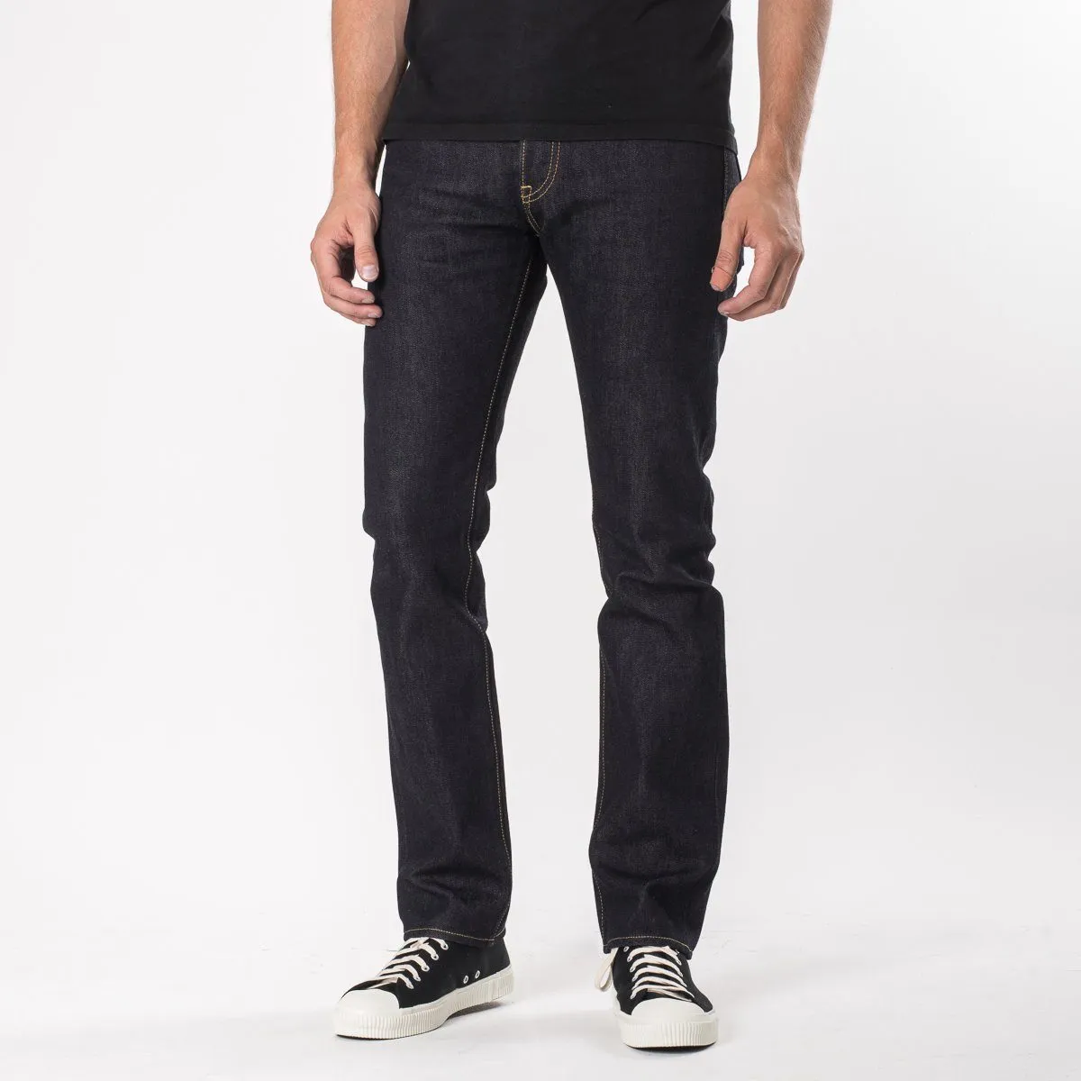 Iron Heart IH-777S-142 14oz Selvedge Denim Slim Tapered Jeans - Indigo