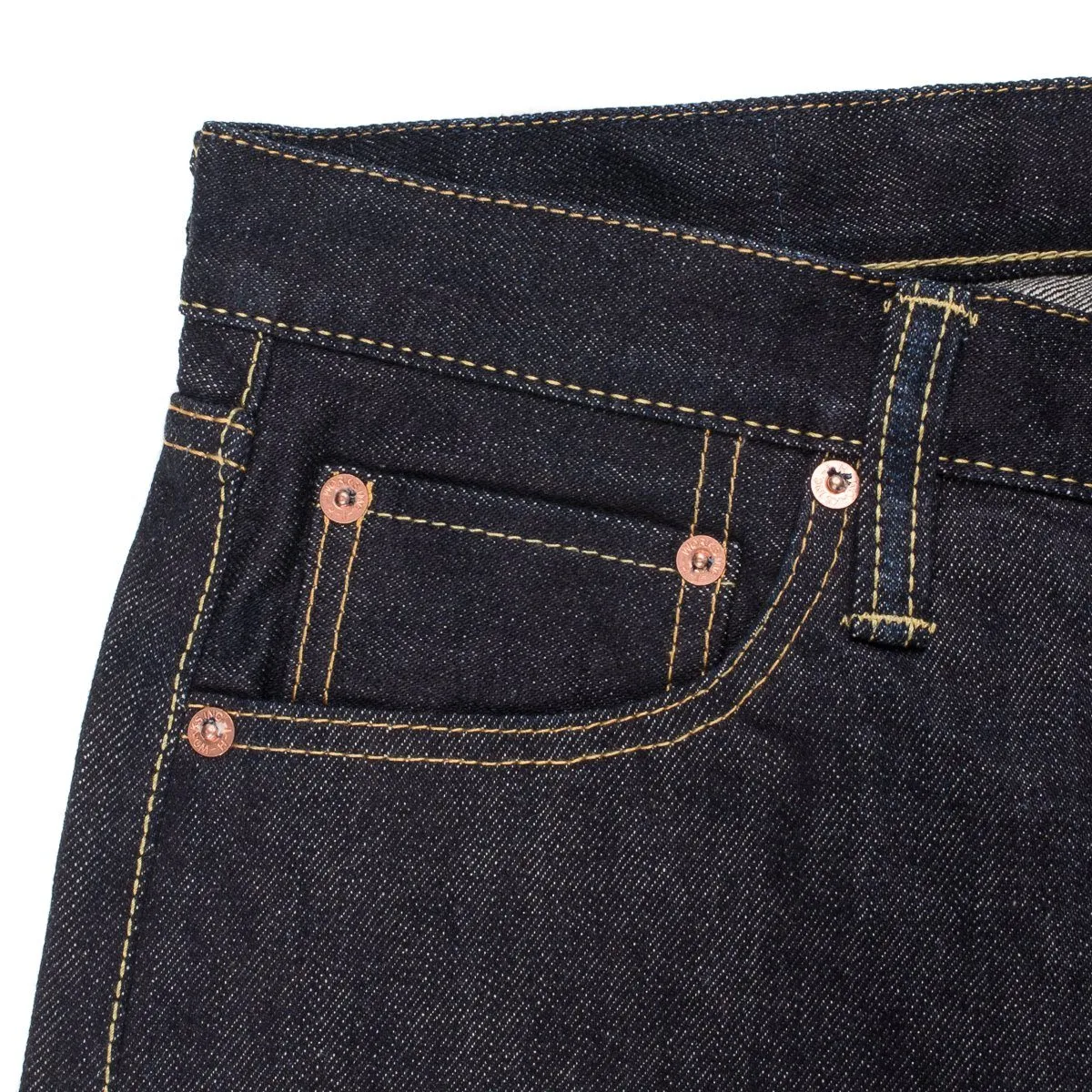 Iron Heart IH-777S-142 14oz Selvedge Denim Slim Tapered Jeans - Indigo