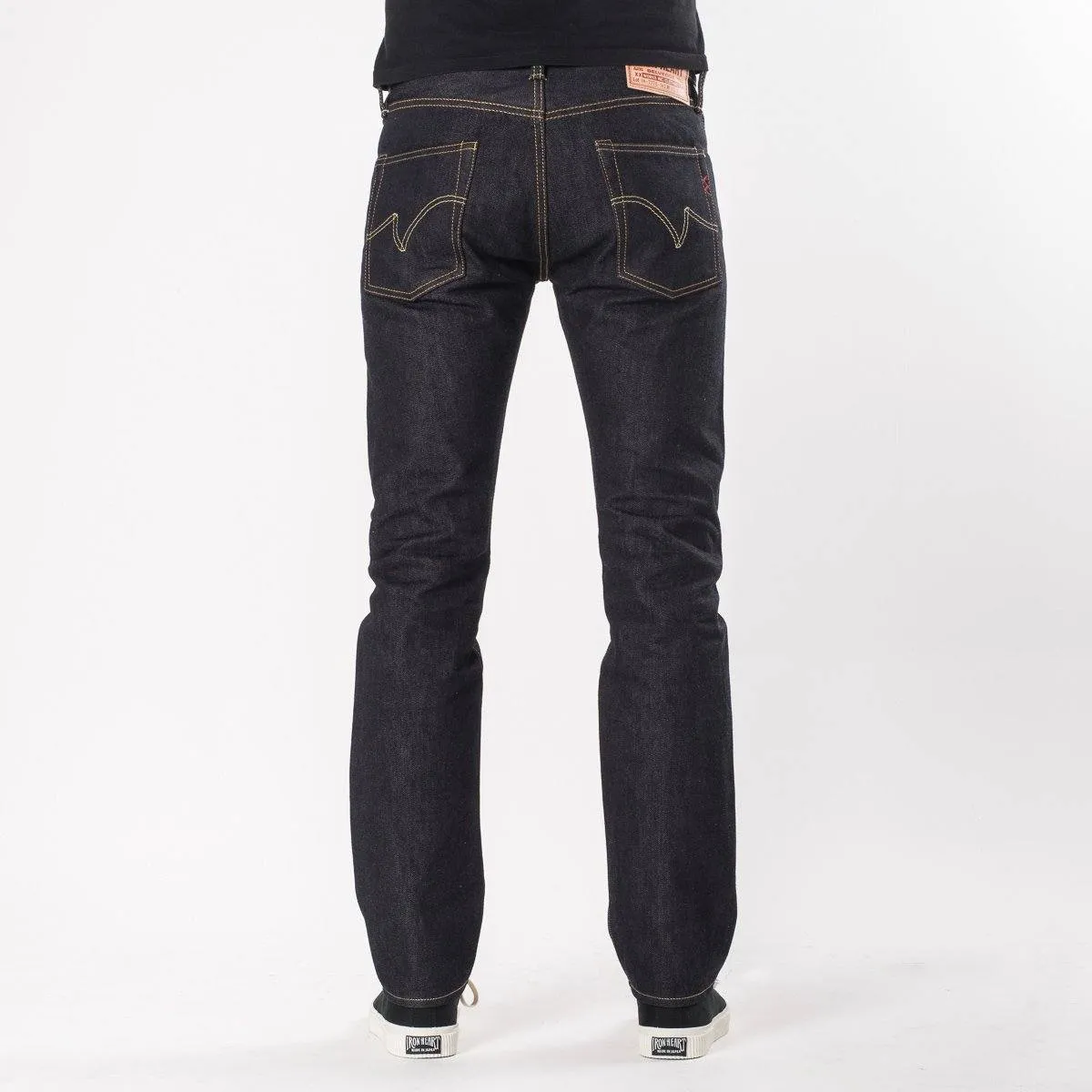 Iron Heart IH-777S-142 14oz Selvedge Denim Slim Tapered Jeans - Indigo