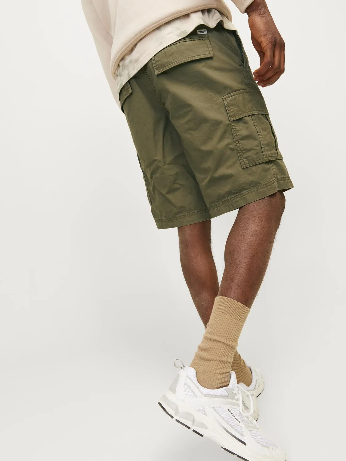 Jack & Jones Mens Cargo Short - Relaxed Fit