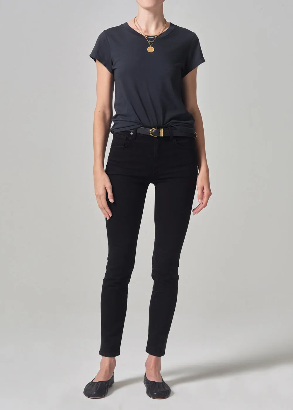 Jeans Sloane Skinny in Plush Black