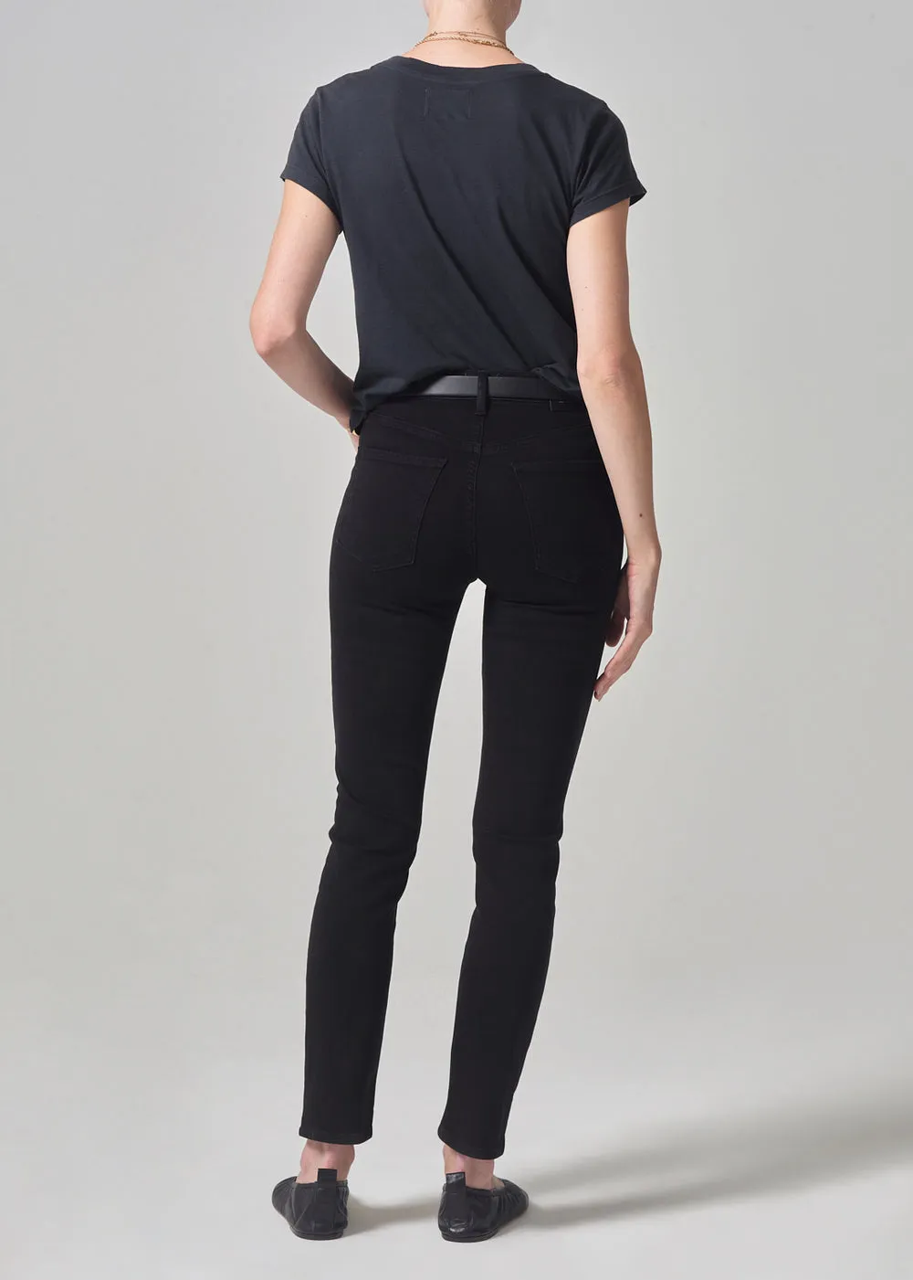 Jeans Sloane Skinny in Plush Black