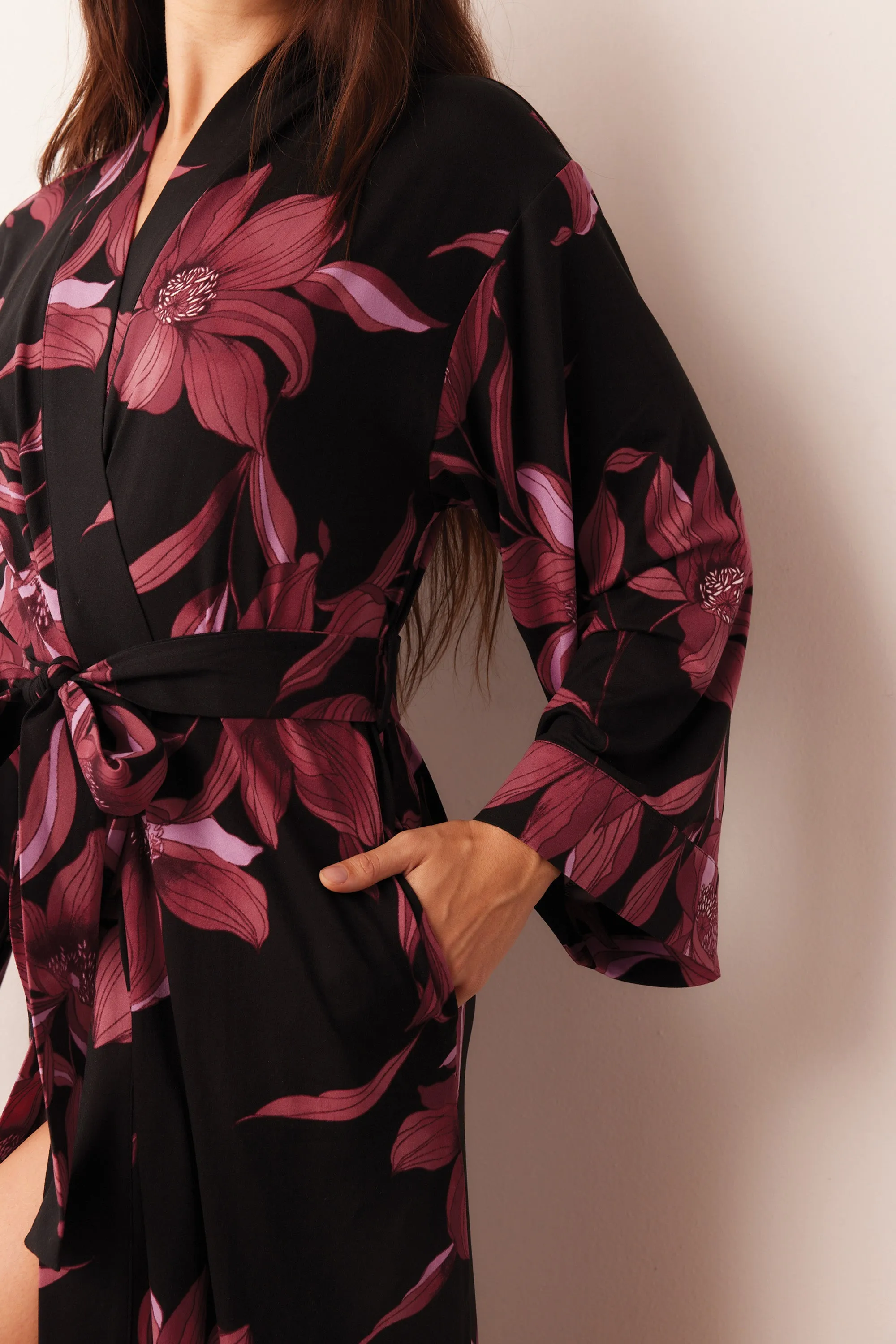 Kaia Kimono Robe | Flora