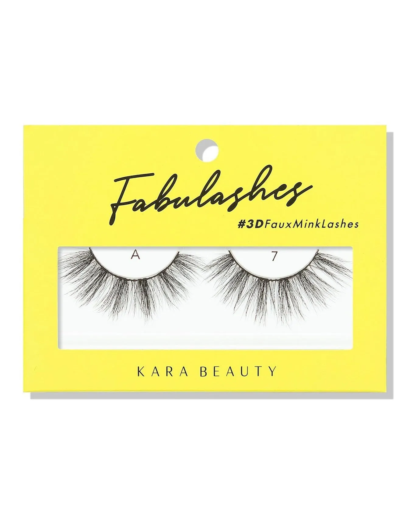 Kara Beauty 3D Faux Mink Eyelashes-A7