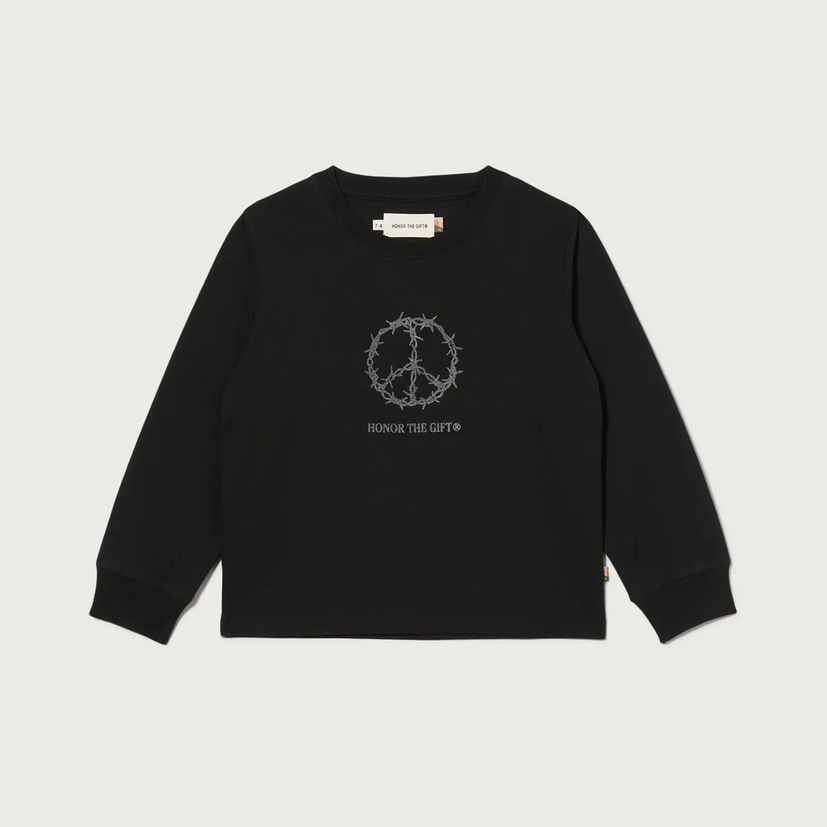 kids peace long sleeve tee