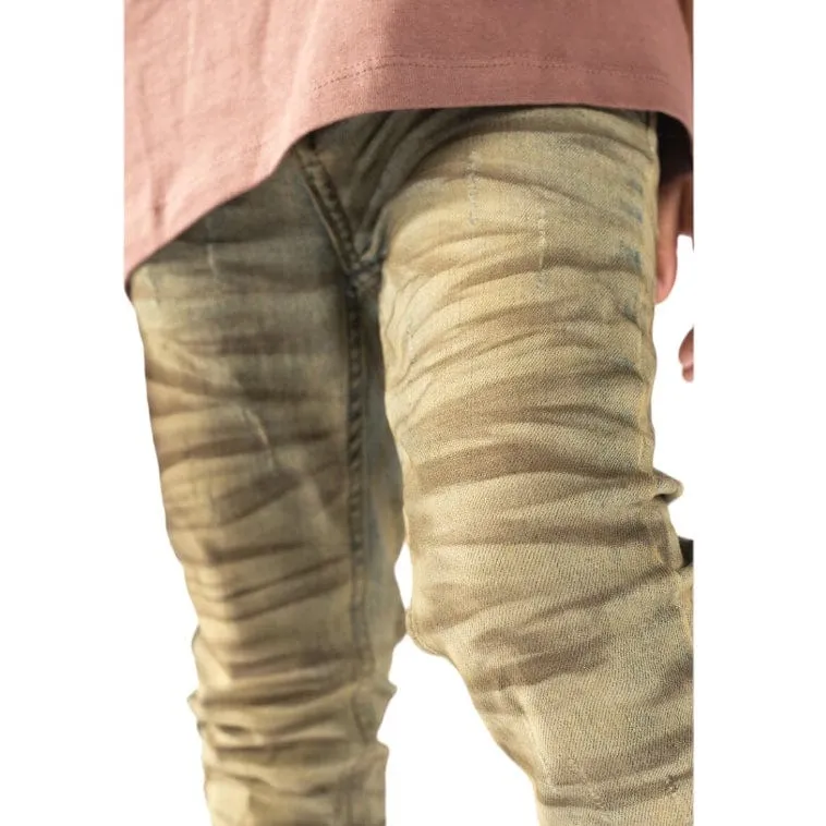 Kids Serenede Sand Jeans (Yellow)