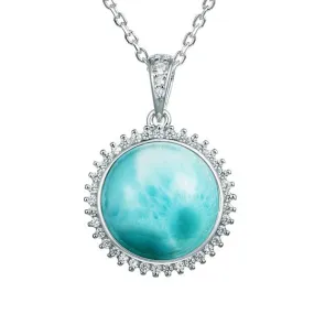 Larimar Venus Pendant