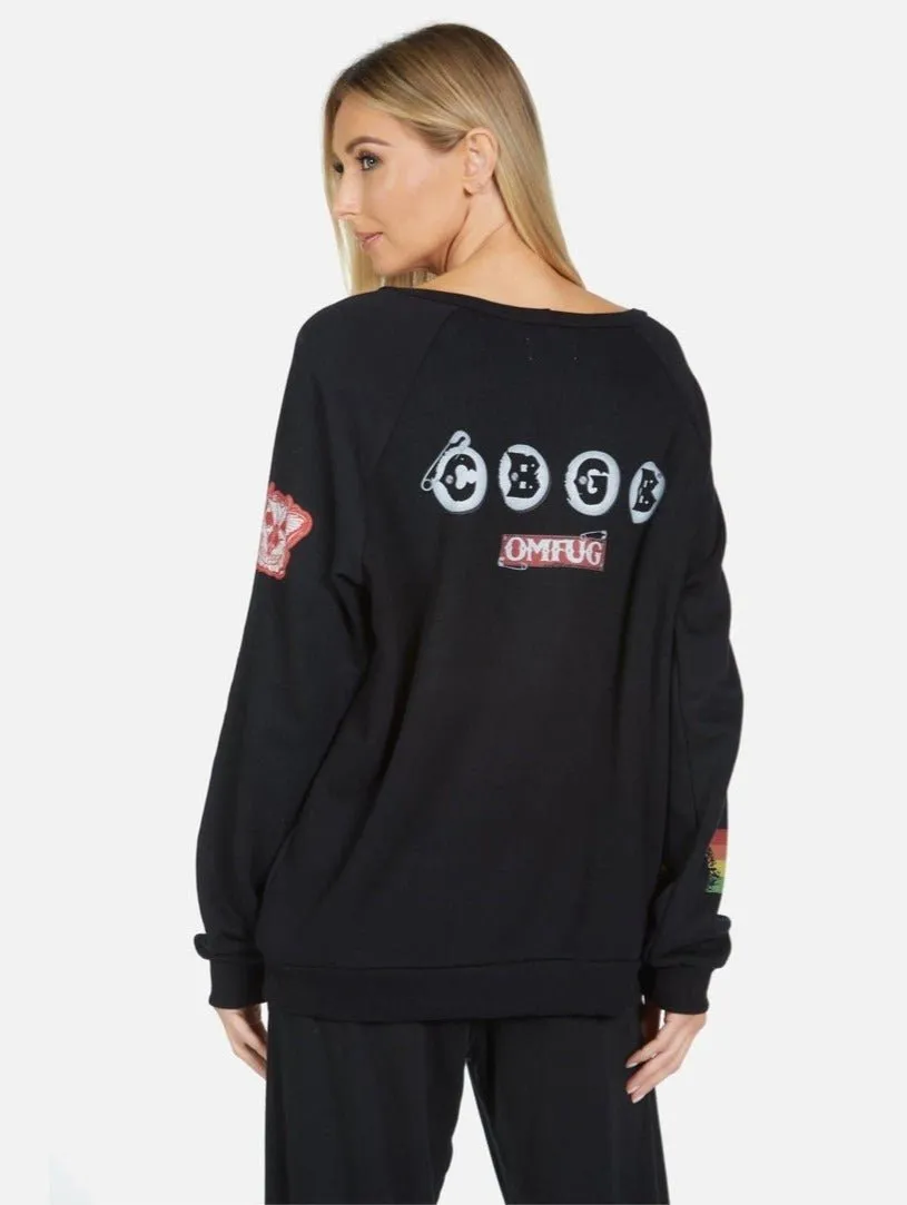 Lauren Moshi Noleta Punk CBGB Sweater